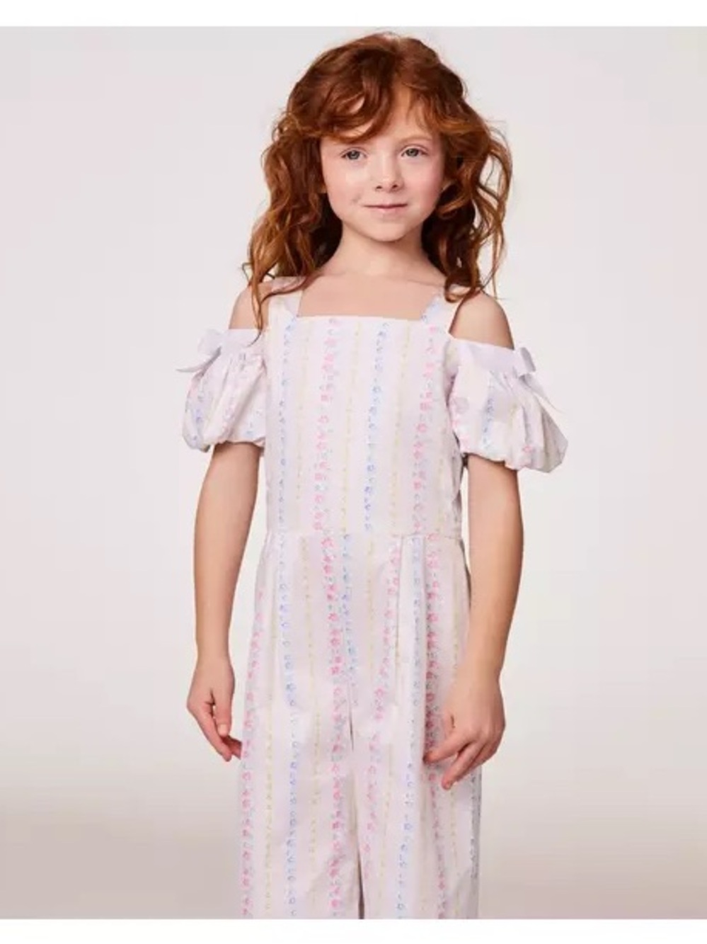 $70 Janie & Jack Floral Jumpsuit